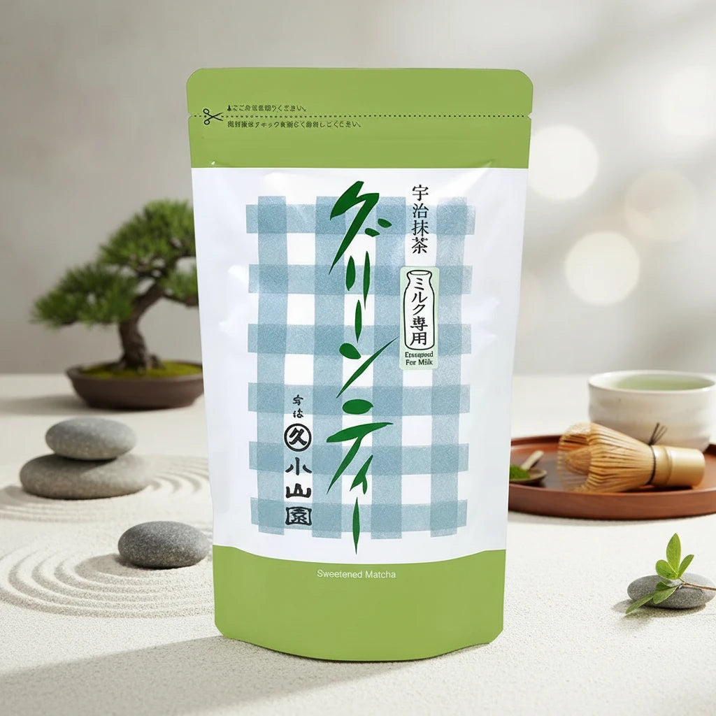 Sweetened Matcha – Designed for Milk | Instant Matcha Powder for Milk | Marukyu Koyamaen (Uji, Kyoto) | Kisshomori