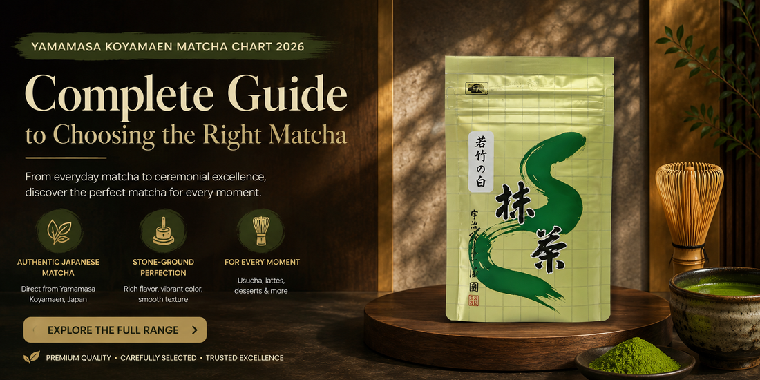 Yamamasa Koyamaen Matcha Chart 2026: Complete Guide to Choosing the Right Matcha