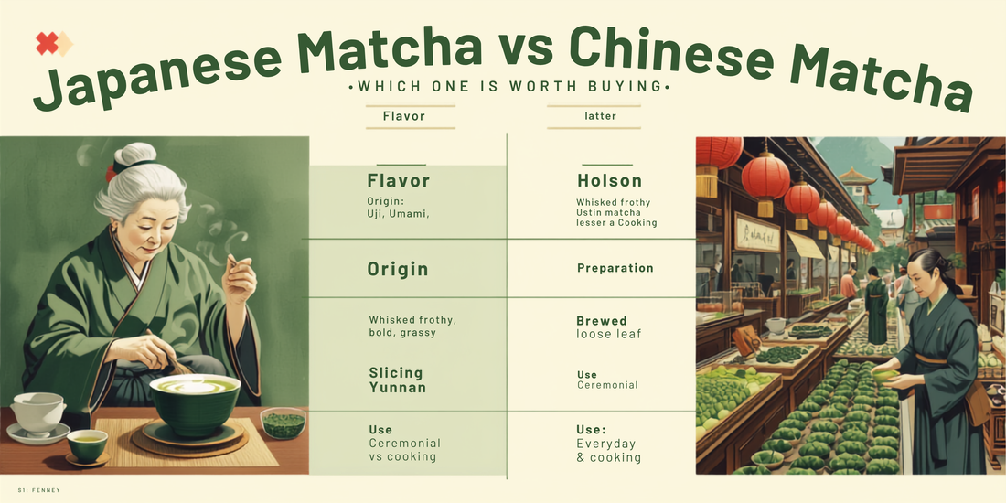 Japanese Matcha vs Chinese Matcha: Which One Is Worth Buying?
