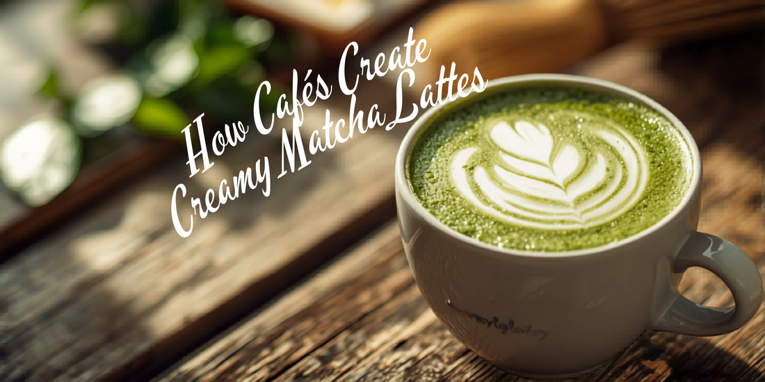 How Cafés Create Creamy Matcha Lattes