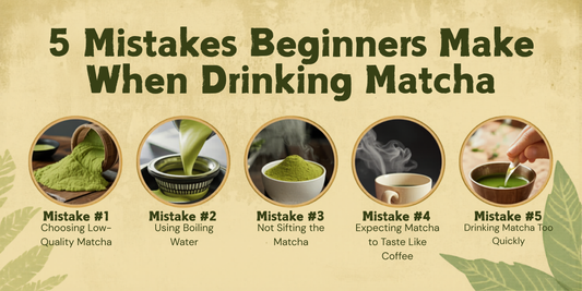 5 Mistakes Beginners Make When Drinking Matcha