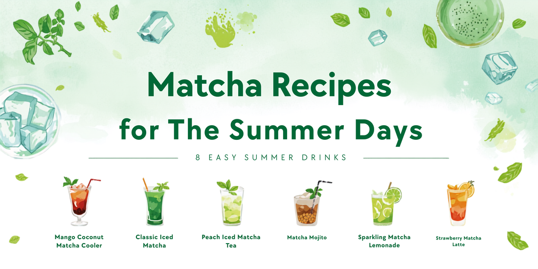 Refreshing Matcha Recipes for Hot Days: 8 Easy Summer Drinks