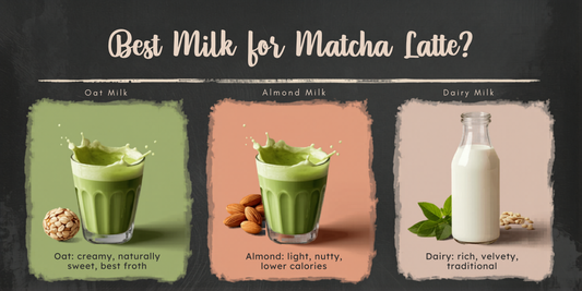 Best Milk for Matcha Latte: Oat, Almond, or Dairy?