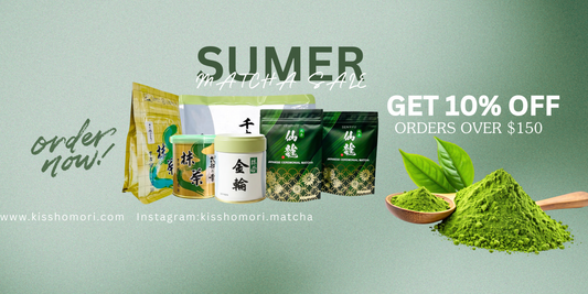 Summer Matcha Sale: Enjoy 10% Off Orders Over $150
