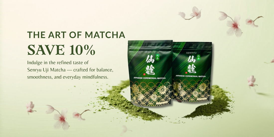 Senryu Matcha by Kisshomori – Enjoy an Exclusive 10% Discount