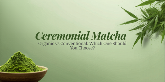 Ceremonial Matcha Organic vs Conventional: Which One Should You Choose?