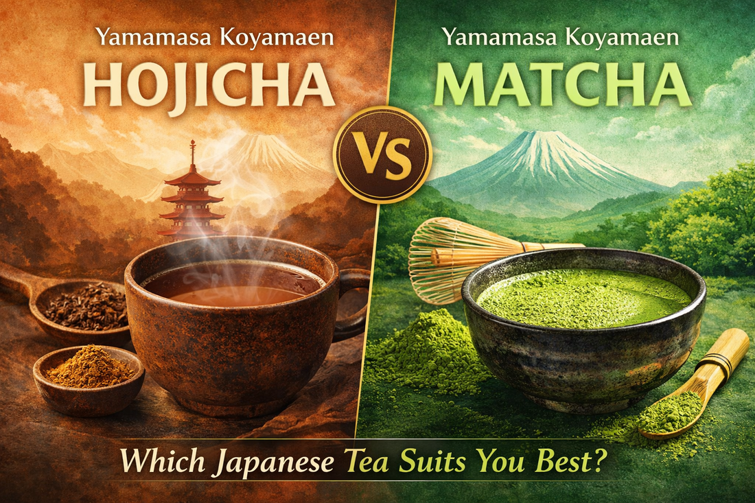Yamamasa Koyamaen Hojicha vs Matcha: Which Japanese Tea Should You Choose?