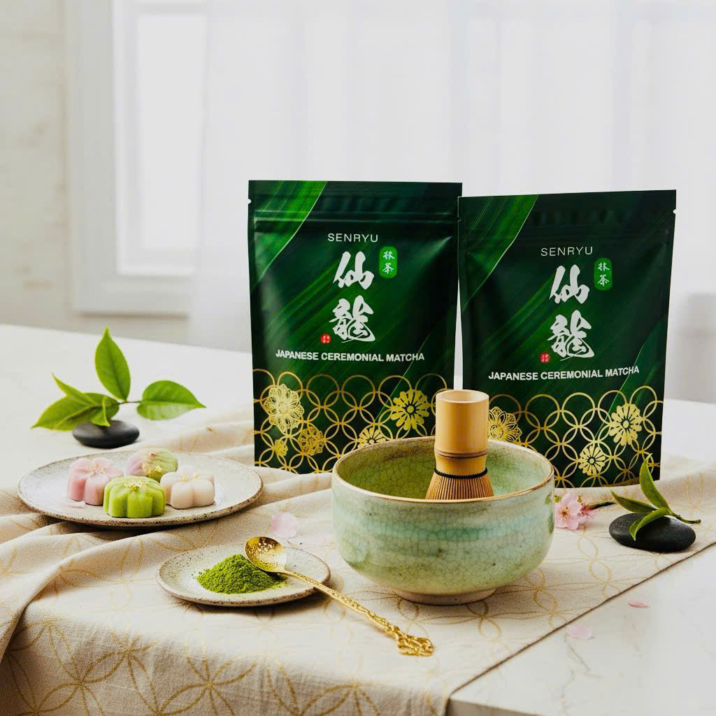 Senryu — A Matcha Born from Stillness, Created for You