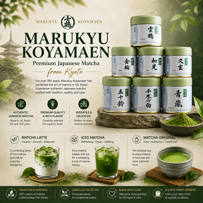 Marukyu Koyamaen premium matcha