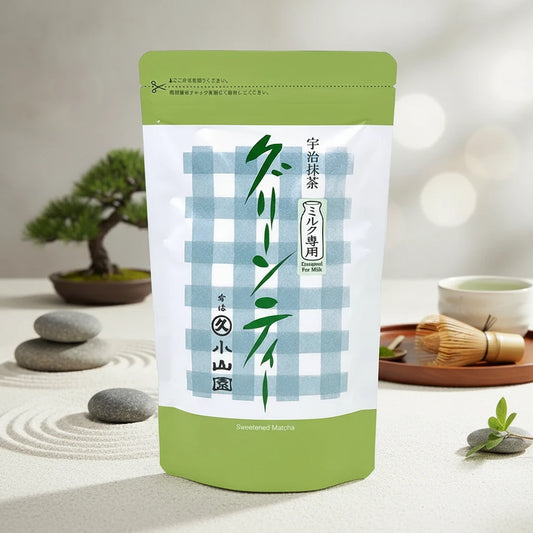 Sweetened Matcha – Designed for Milk | Instant Matcha Powder for Milk | Marukyu Koyamaen (Uji, Kyoto) | Kisshomori