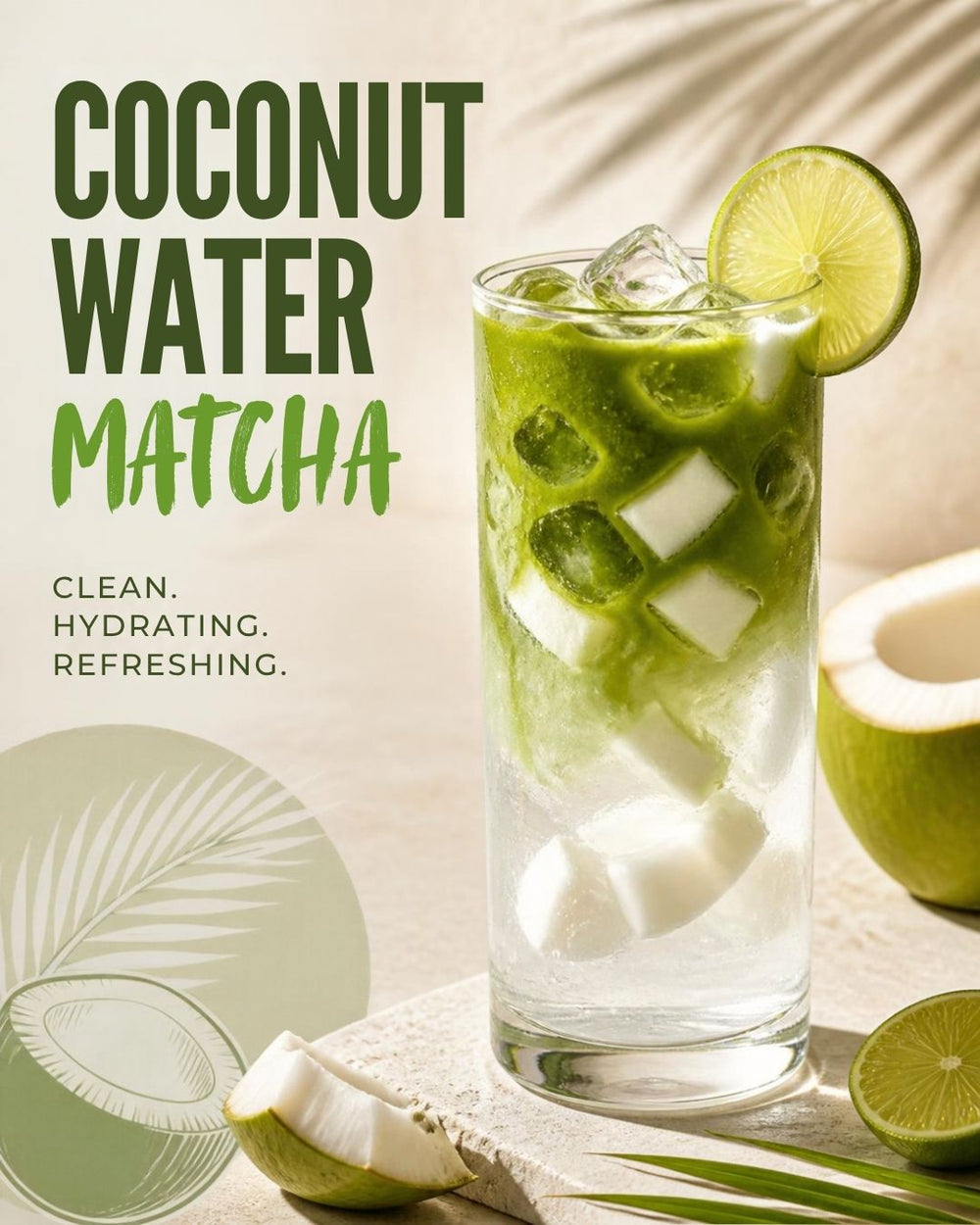 Coconut Water Matcha