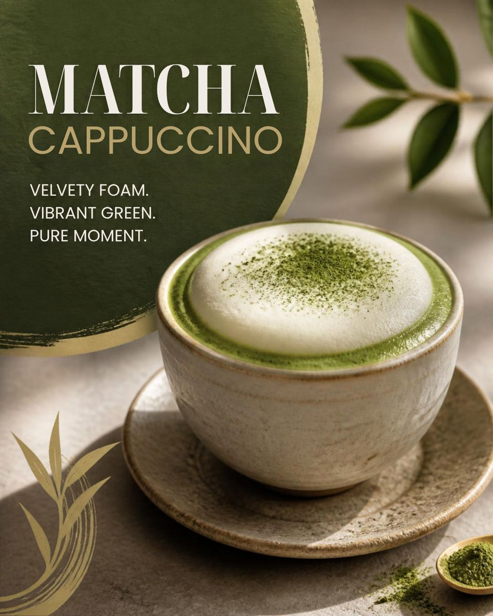Matcha Cappuccino