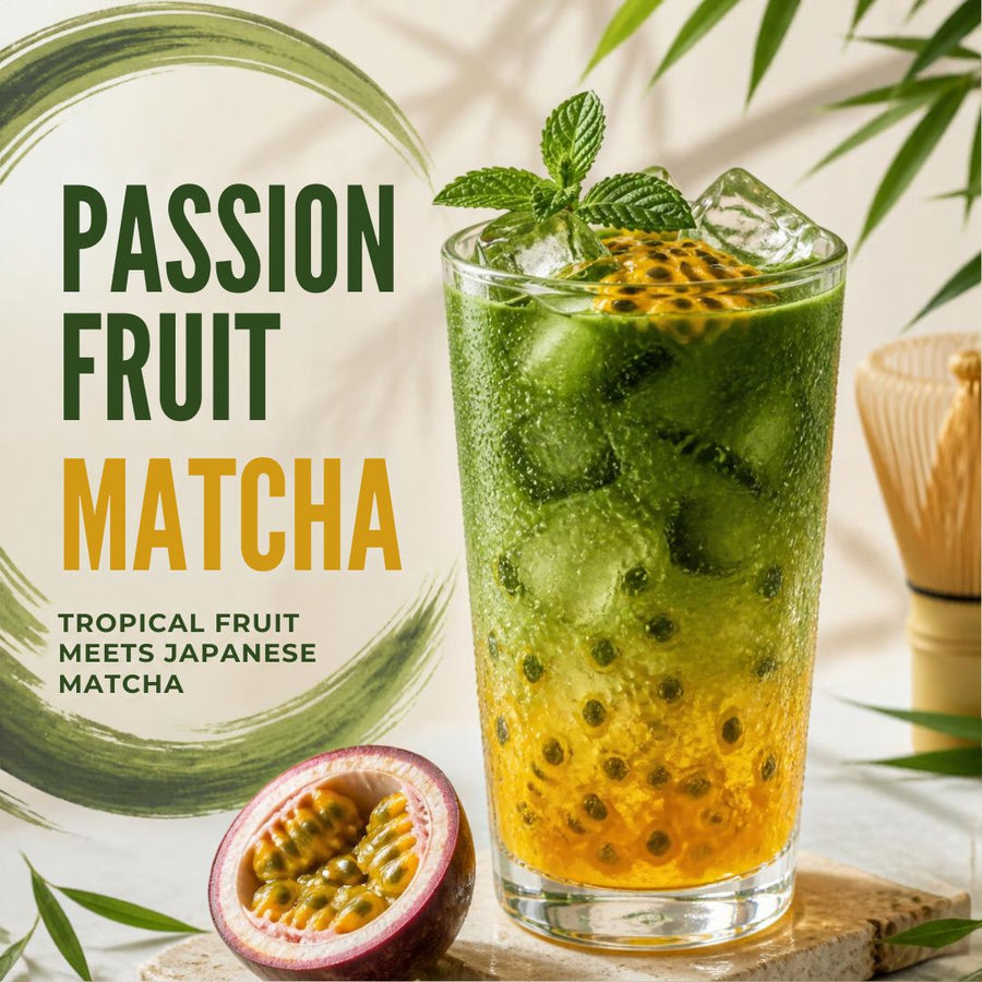 Passion Fruit Matcha