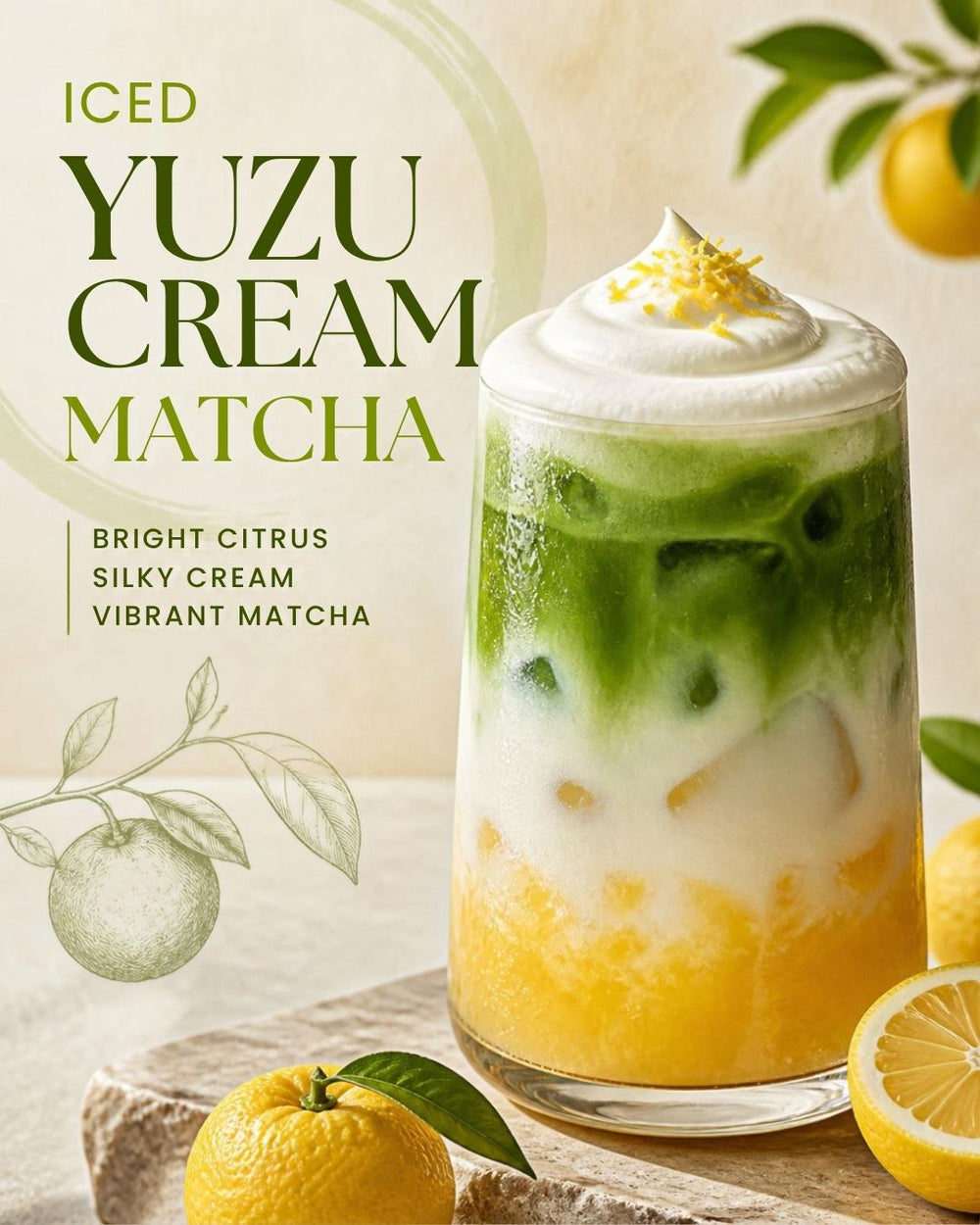 Yuzu Cream Matcha