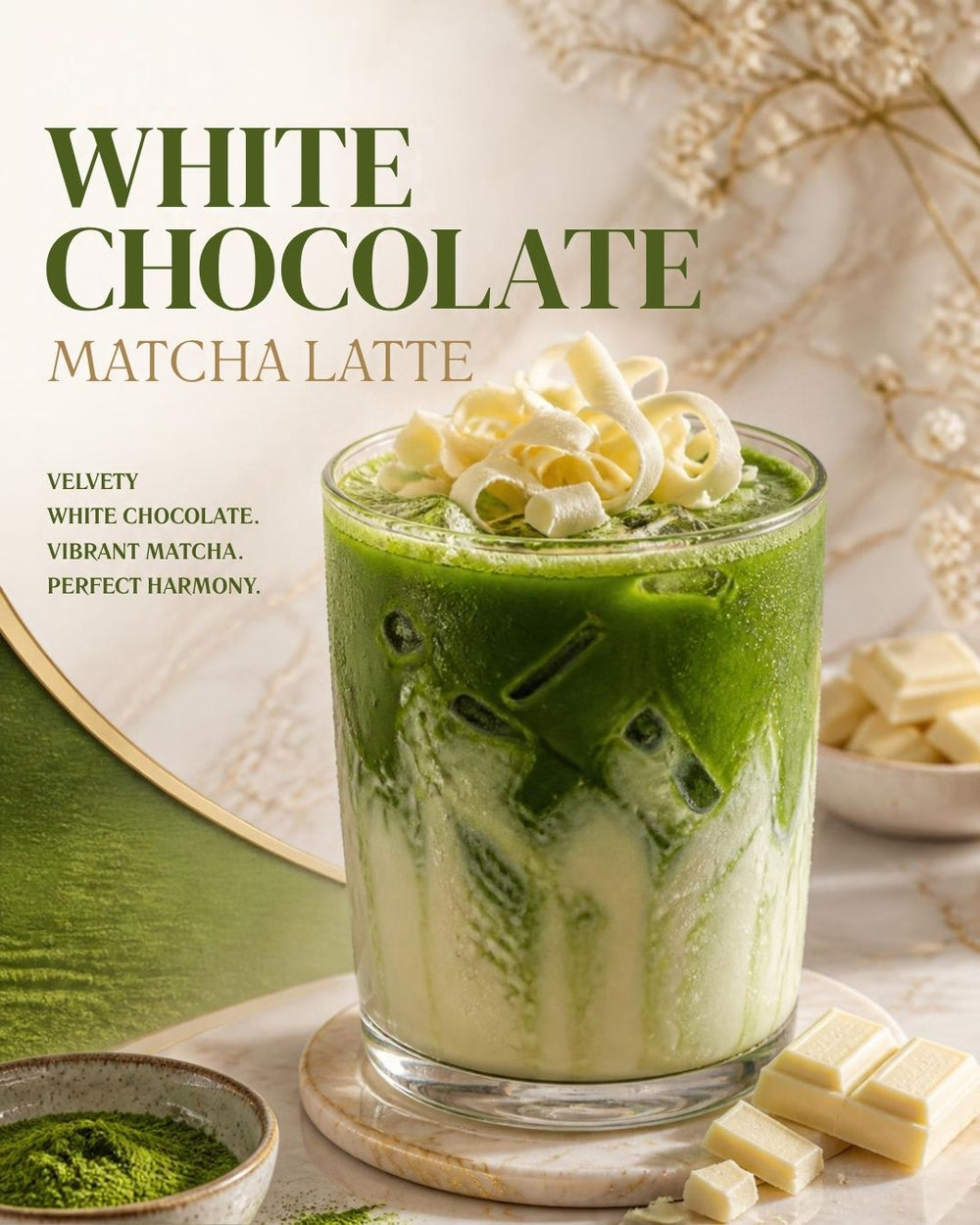 Matcha White Chocolate Latte