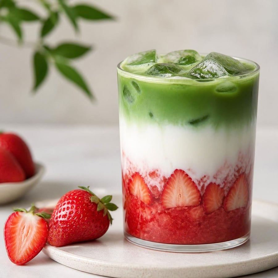 Strawberry Matcha