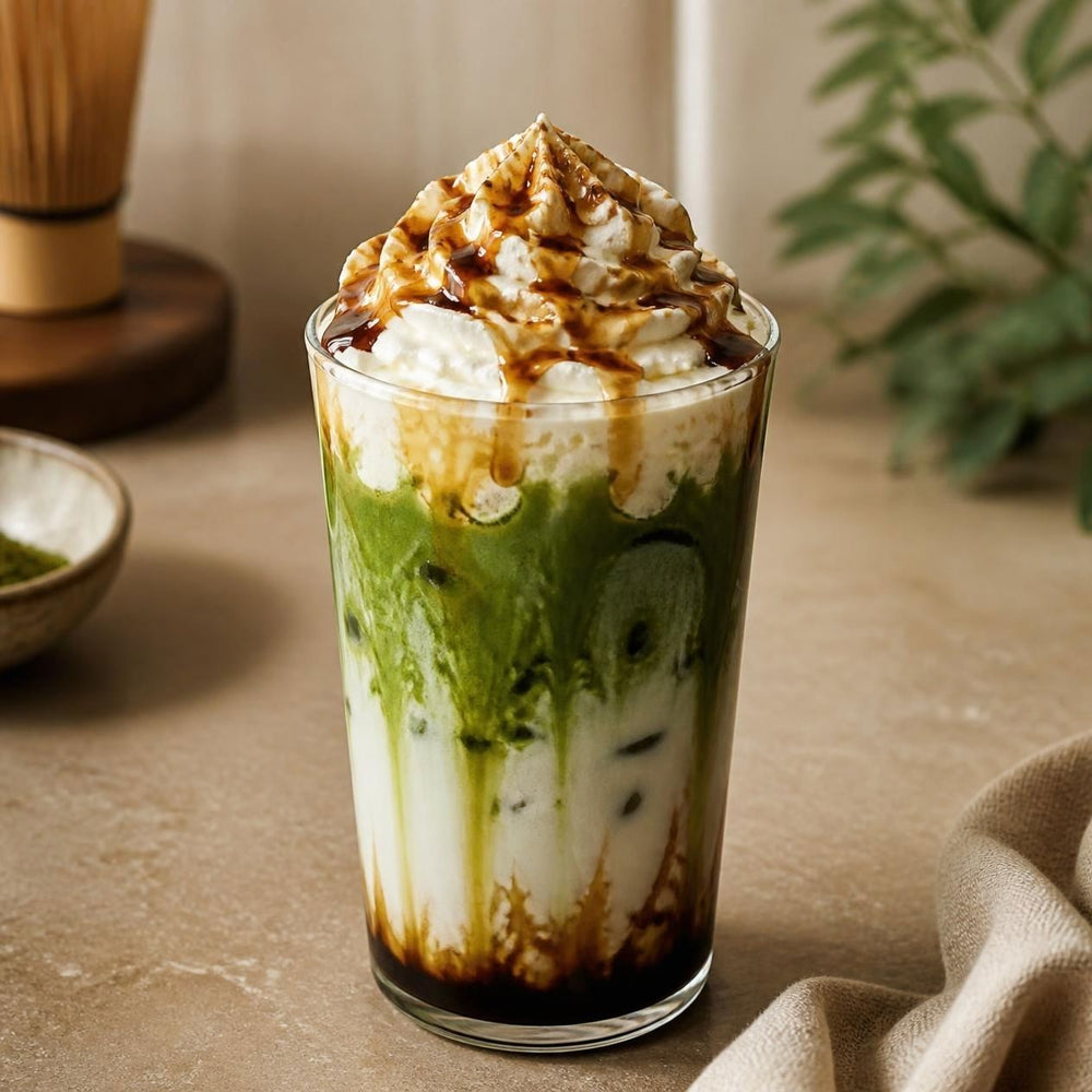 Brown Sugar Matcha Latte