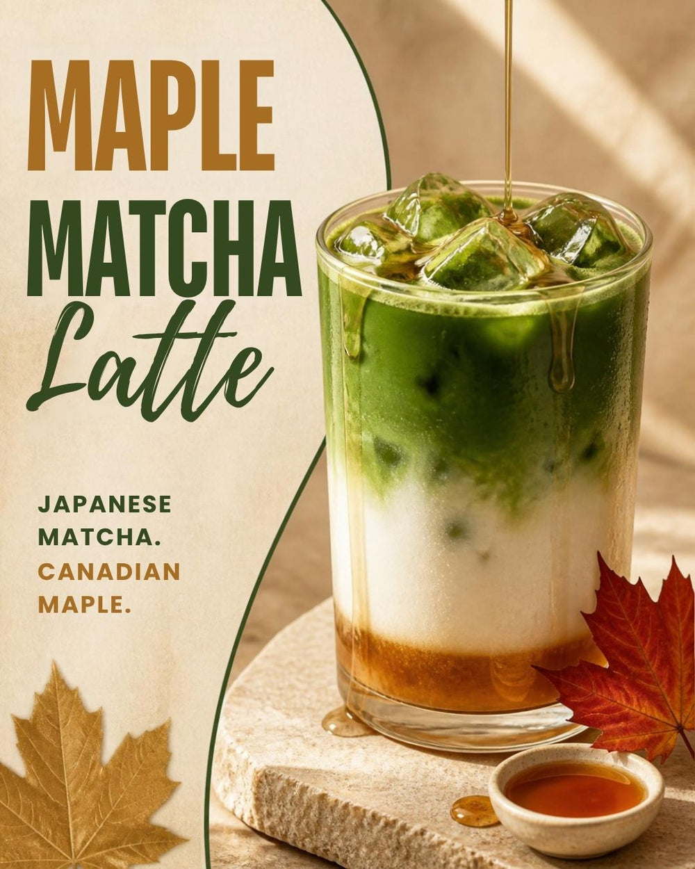 Maple Matcha Latte