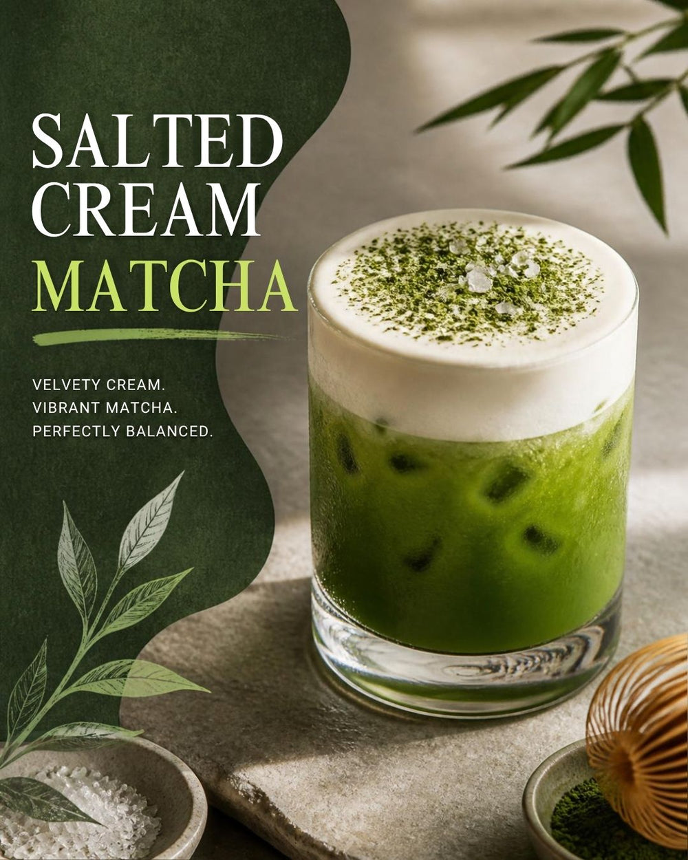 Matcha Salted Cream