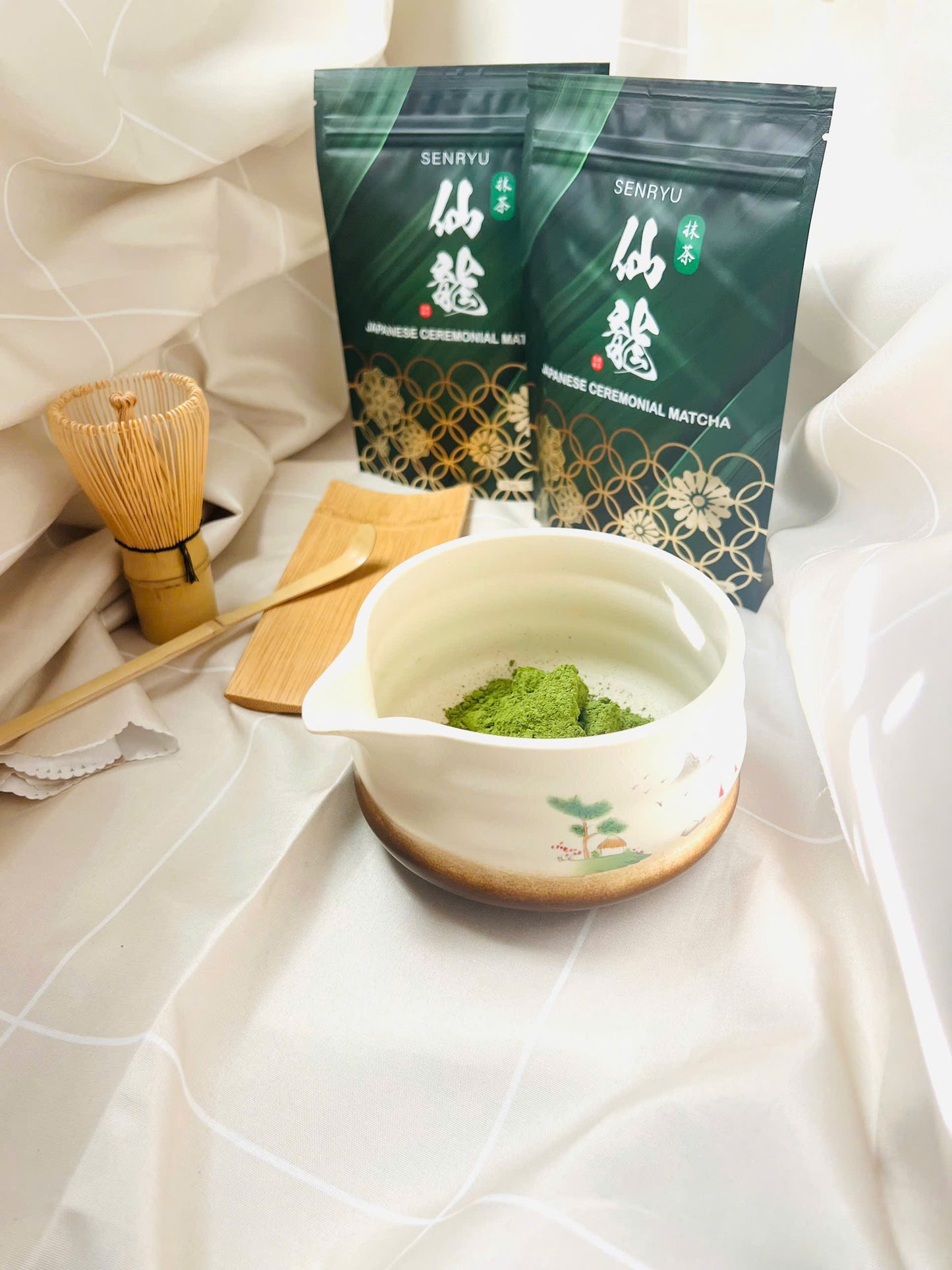 Senryu Uji Matcha – Ceremonial Grade (100g)