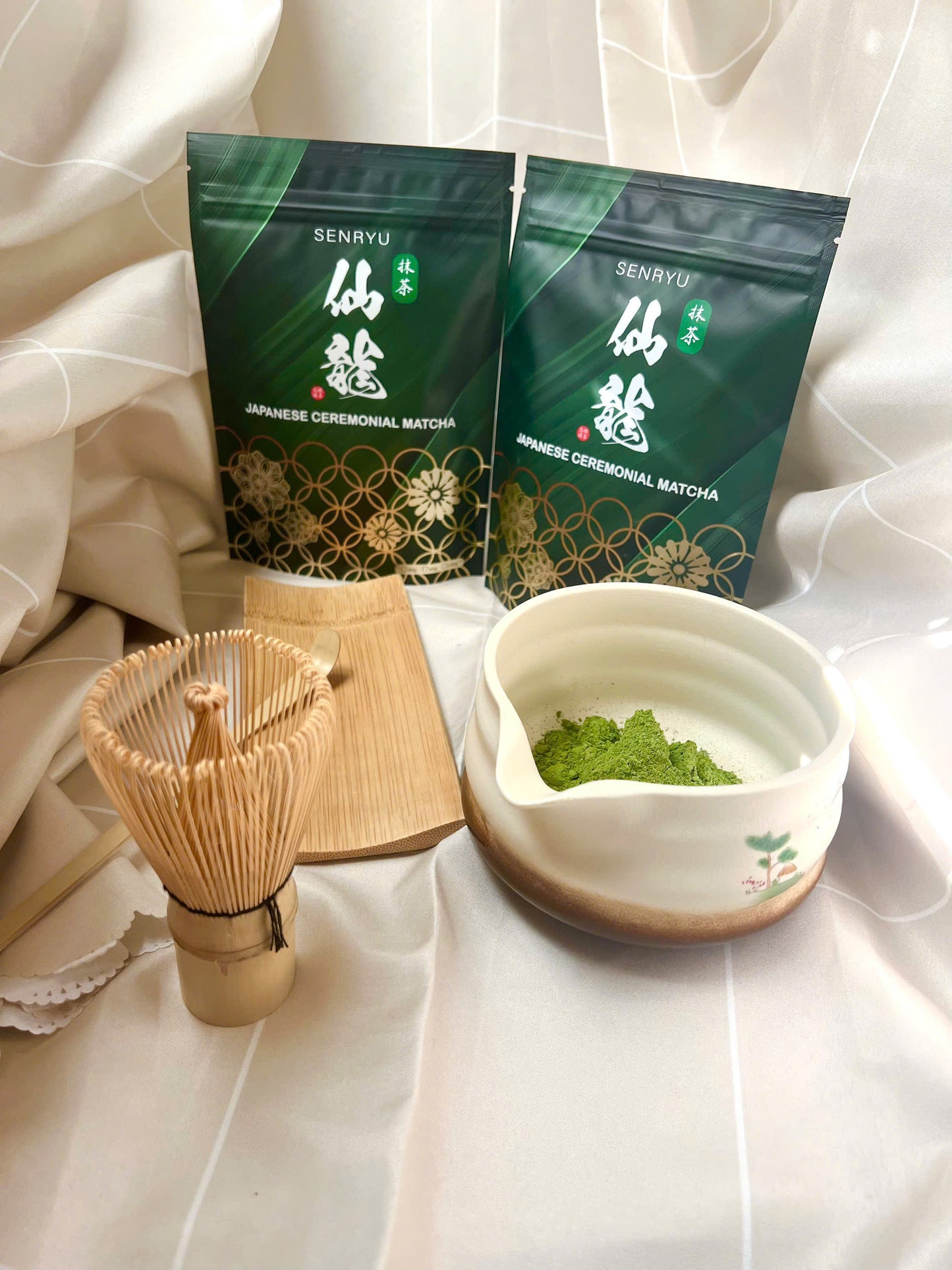 Senryu Uji Matcha – Ceremonial Grade (100g)
